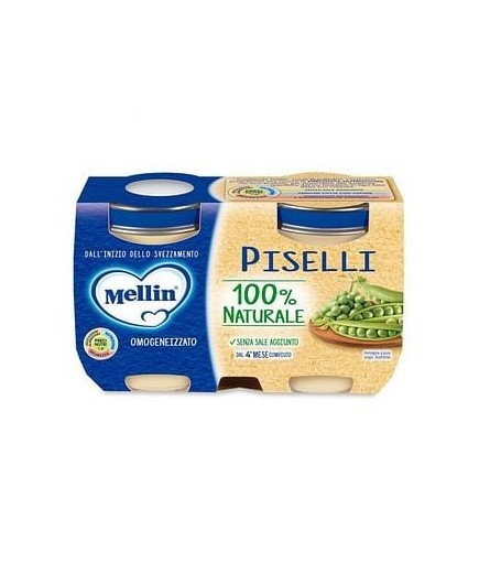 MELLIN OMOG PISELLI 2X125G