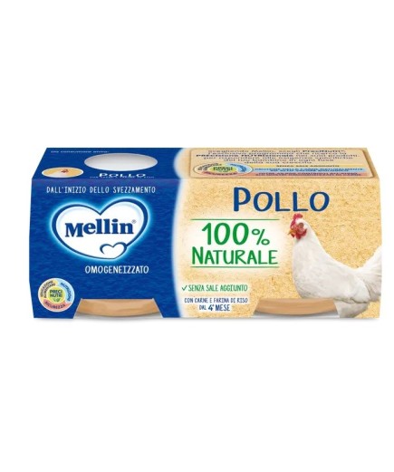 MELLIN OMOG POLLO 2X120G