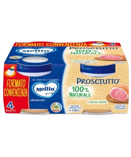 MELLIN OMOG PRCIUTTO 4X80G