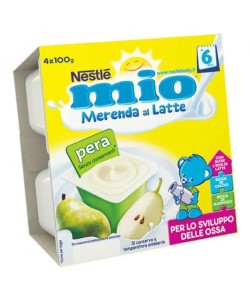 MIO MERENDA PERA 4X100G