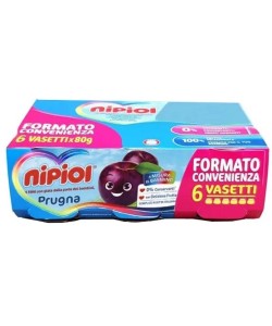 NIPIOL OMOG PRUGNA 6X80G