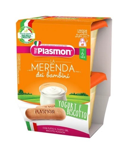 PLASMON LA MERENDA BB YOGURT/BISC AS