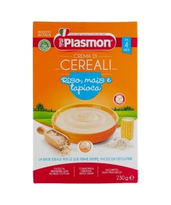 PLASMON CEREALI CREMA RI/MA/TA