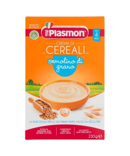 PLASMON CEREALI CREMA SEMOLINO