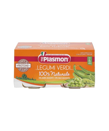 PLASMON OMOG LEGUMI VERDI2X80G