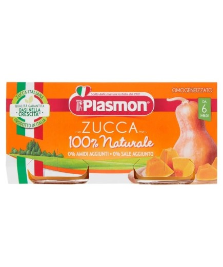 PLASMON OMOG ZUCCA 2X80G