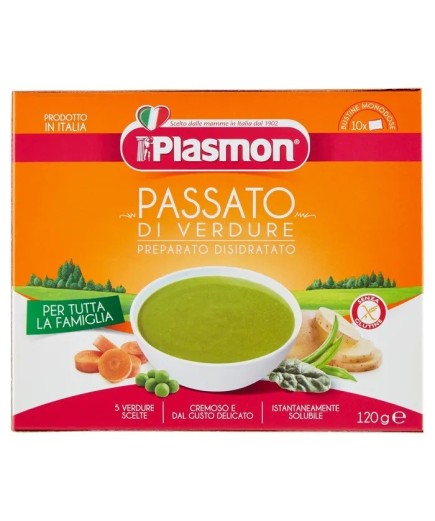 PLASMON VERDURE DRY PASSATO VERD 120G