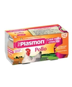 PLASMON OMOG POLLO 4X120G