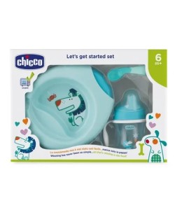 CHICCO SET PAPPA 6M+ AZZURRO