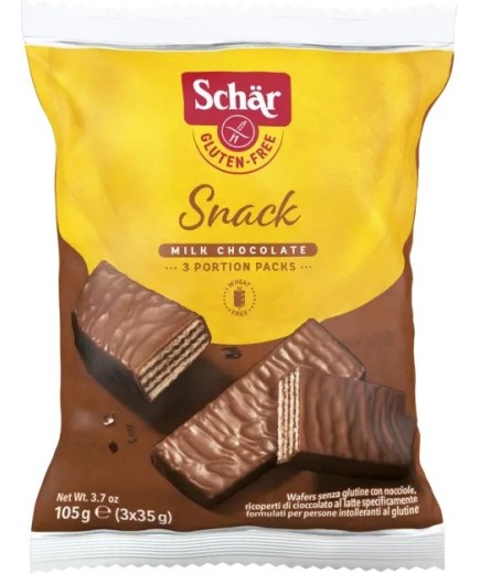 SCHAR SNACK NOCCIOLA 105G