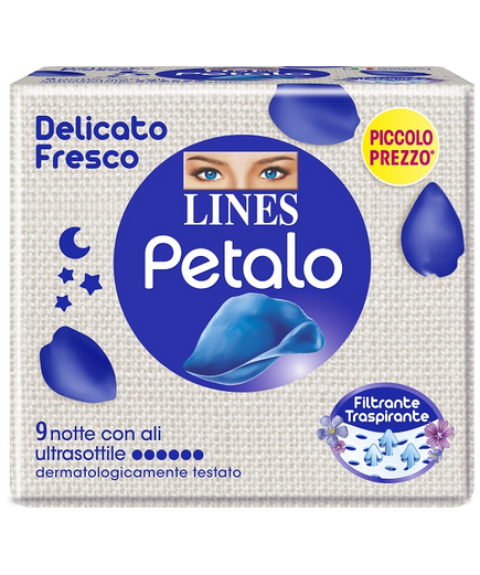 LINES PETALO BLU NOTTE 9PZ