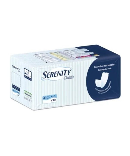 SERENITY PANNOLONE RETTANGOLARE CON BARRIERA 30PZ