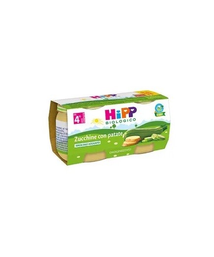 HIPP BIO OMOGENEIZZATO ZUCCHINE CON PATATE 2X80