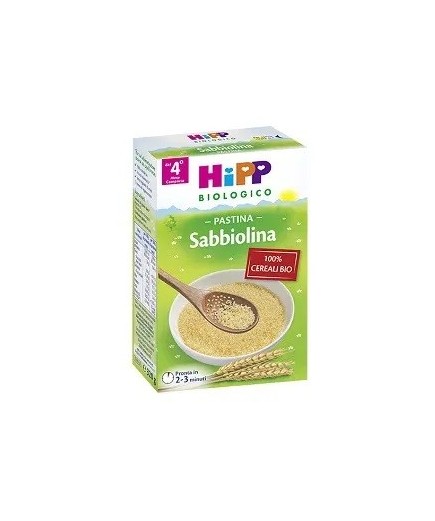 HIPP BIO PASTINA SABBIOLINA 320G