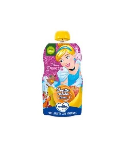 MELLIN POUCH  DISNEY PRINCIPESSA FRUTTA MISTA