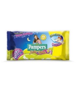 WIPES PAMPERS SOLE&LUNA EFETTO SPUGNA 60PZ