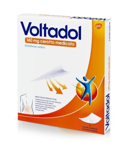 VOLTADOL 5 CEROTTI MEDICATI 140MG