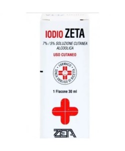 IODIO SOLUZIONE ALCOLICA I 30ML 7%/5%