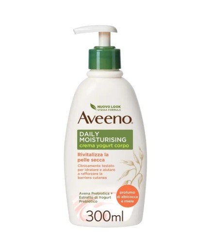 AVEENO CREMA CORPO YOGURT ALBICOCCA & MIELE 300ML