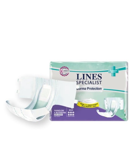 LINES SPECIALIST DERMA PANTS MAXI L 10PZ