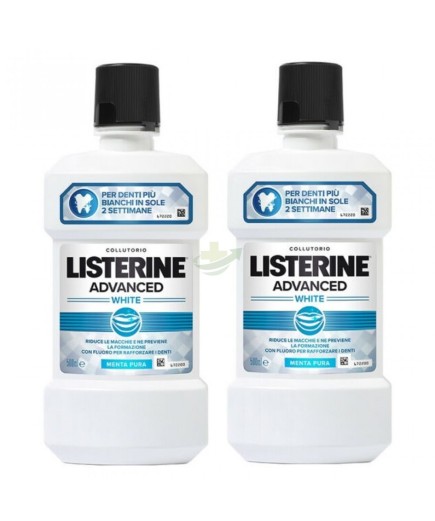 LISTERINE ADVANCED WHITE GUSTO DELICATO BUNDLE 2X