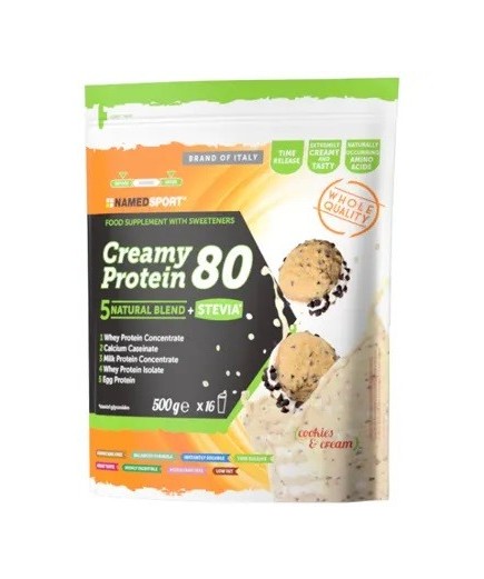 NAMED SPORT CREAMY PROTEIN 80 COOKIES & CREAM