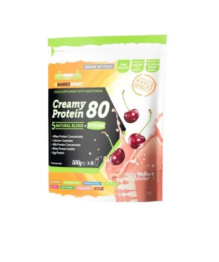 NAMED SPORT CREAMY PROTEIN 80 CHERRY YOGURT 500G