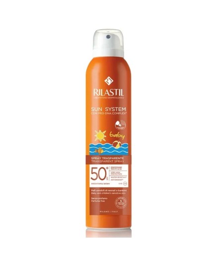 RILASTIL SUN SYSTEM BABY SPRAY TRASPARENTE SPF50+