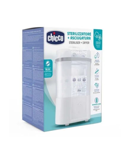 Chicco Sterilizzatore Con Asciugatura Rapido Per Biberon E Piccoli Oggetti