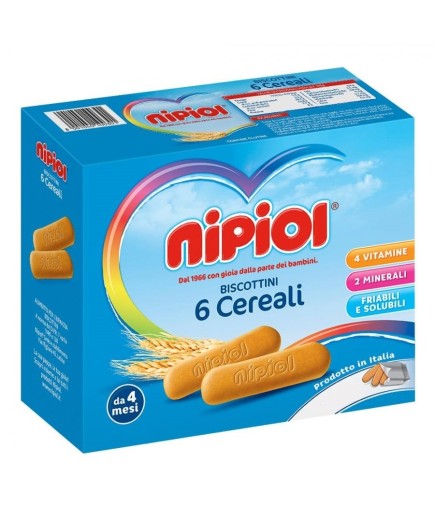 NIPIOL biscotti ai 6 cereali special 1330g