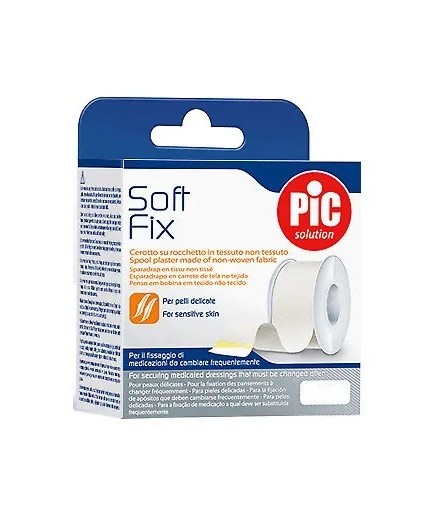 Pic Soft Fix Cerotto Rocchetto TNT 1,25cmx5m 1 Pezzo