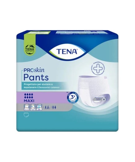 Tena Pants Maxi Pannoloni Mutandine Assorbenti Taglia M 8 Pezzi