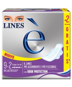 Lines E' Extra Carry Pack 9 Pezzi