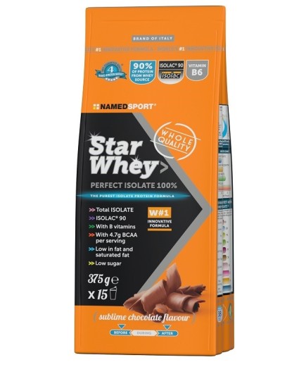 NAMED SPORT STAR WHEY ISOLATE SUBLIME CHOCOLATE 375G