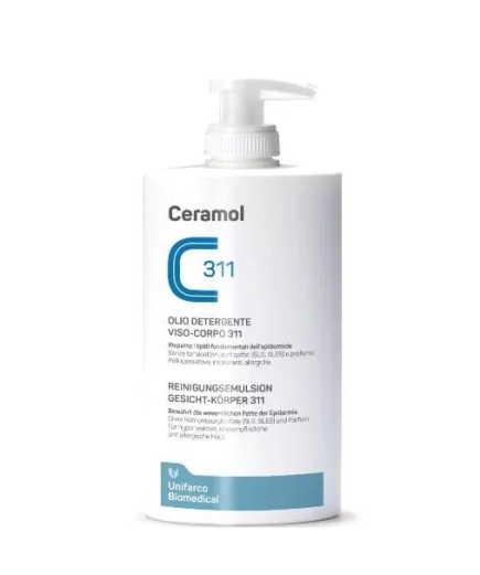 Ceramol 311 Olio Detergente Viso/Corpo 400ml