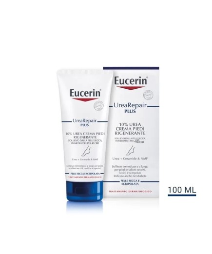 Eucerin UreaRepair Crema Piedi Rigenerante 10% Urea 100ml