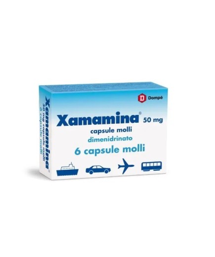 Xamamina 6 Capsule Molli 50mg