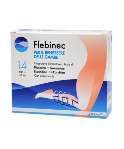 Flebinec 14 Bustine 4,0g