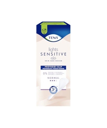 TENA LIGHTS SENSITIVE NORMAL 16PZ